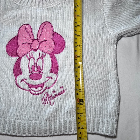 Disney Kids Sweater with Pink Minnie Mouse - Picture 3 of 7